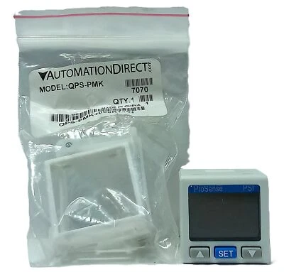 AutomationDirect QPSL-AP-42 12-24 V DC Digital Pressure Sensor w/ Display - Image 1 of 4
