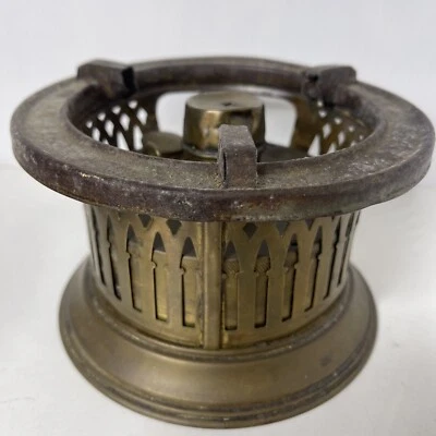 ancien réchaud à alcool en fer 16/9,5 Cm - Photo 1/4