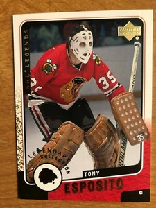 2000 Upper Deck NHL Legends Legendary Collection Tony Esposito Blackhawks 50/375 - Imagen 1 de 1