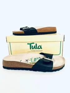 Birkenstock Tula Madrid Black Pepper Buckle Sandale Pantolette EU 36 37 US 5,5 6,5 - Bild 1 von 5
