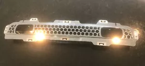2007-2010 H3 Hummer Off Road Lamp Lower Grill Assembly P/N 19159112 - CHROME - Picture 1 of 4
