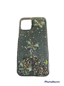 Bling Glitter Butterfly Phone Case Cover For iPhone 13 12 Pro 11 XR 7 8 Plus - Picture 1 of 4