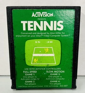 Carro de tenis (Atari 2600, 1981) ¡¡¡solo sin probar!!! GD - Imagen 1 de 6