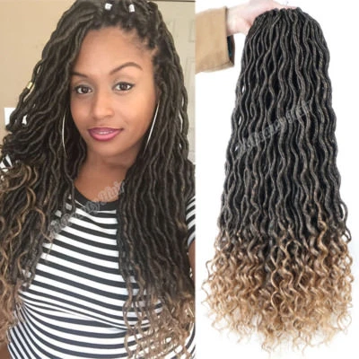 20'' Curly Hair  Crochet Braids Synthetic Hair Braiding Hair Extensions  - Image 1 of 4
