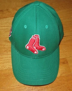 T.E.I. BOSTON RED SOX (verstellbar) Cap ST PATRICK's DAY 3 - Leaf Clover - Bild 1 von 3