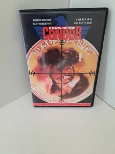 3 DAYS OF THE CONDOR 1975 dvd ROBERT REDFORD Cliff Robertson FAYE DUNAWAY Mint - Imagen 1 de 1