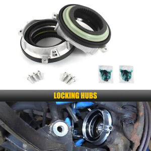 Pair Locking Hub Axle For Actuator Ford F-150 Expedition Lincoln Navigator