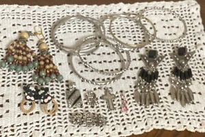 Vintage Retro 80’s~90’s~2000's~ Fun Fashion Costume Jewelry 18 Pc. Free Shipping - Picture 1 of 9