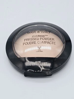 Wet N Wild Photo Focus Pressed Powder #822E Neutral Buff - Image 1 of 2