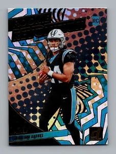 2024 Donruss Football #13 Jonathon Brooks RC Rookie Revolution Carolina Panthers - Bild 1 von 2