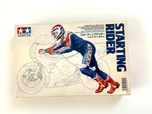 TAMIYA STARTING RIDER B 1/12 kit vintage Dead stock 14041 B - Picture 1 of 3