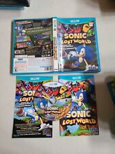 Sonic Lost World -- Deadly Six Bonus Edition (Nintendo Wii U, 2013) cib 