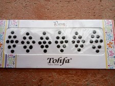 Indian Asian Bollywood Plain Black Gothic Sticker Body Art Tattoo Head Bindi