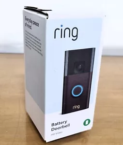 Brand New Wireless RING Battery HD Video Doorbell Camera HD BRONZE - Picture 1 of 10