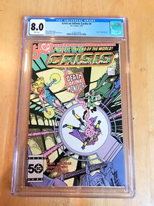 CRISIS ON INFINITE EARTHS #4 *8.0 WHITE PAGES* 2ND APP JOHN CONSTANTINE 1985 - Picture 1 of 3
