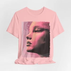 Saturn T-shirt, Bella Canvas, Size S - 3XL, 9 colour choices. - Picture 1 of 64