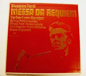Vinyl Schallplatte: Verdi: Messa Da Requiem, Karajan & Berliner Philharmoniker 2 LP + Buch - Bild 1 von 7