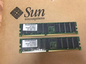 NEW , SUN X7603A , 2x370-6202, 1GB(2x512mb) Memory KIT, Blade 1500, Blade 2500 - Picture 1 of 4