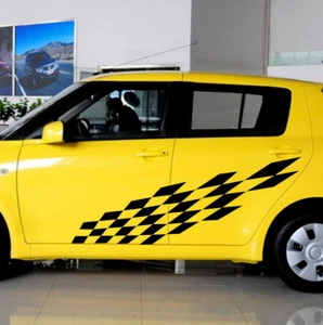 Car Sticker Racing Checkered Flag 64'' for FIT JAZZ VEZEL CR-Z Vinyl Decal ZC713 - Bild 1 von 4