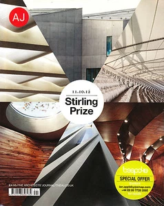AJ ARCHITECTS' JOURNAL 11/10/2012 RIBA STIRLING PRIZE Hepworth Wakefield @ NEW - Picture 1 of 1