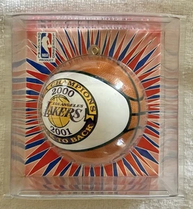 Adorno de Navidad vintage de campeonatos consecutivos de Los Angeles Lakers 2000/01 - Imagen 1 de 4