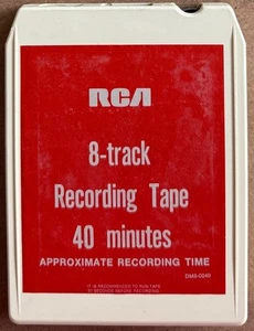 Vintage RCA 8-track 40 Min. Recording Tape Blank - Picture 1 of 3