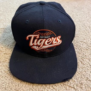 Detroit Tigers MLB Mens One Size Baseball Cap Hat New Era Blue Cooperstown - Picture 1 of 11