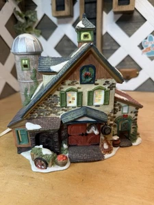 Christmas Village Barn/Silo Sold By Walmart - Picture 1 of 3