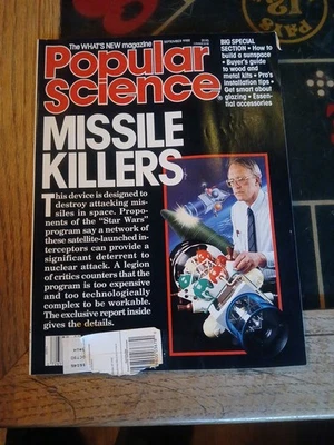 Popular Science Magazine September 1988 / Missile Killers, How To Build A… - Image 1 of 2