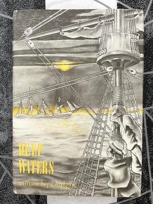 Deep Waters  William Hope Hodgson Arkham House 1967 horror Fine/NF dj — 第 1/4 张图片