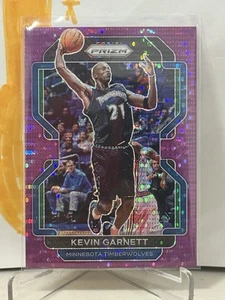 2021-22 PANINI PRIZM PURPLE PULSAR ❗️ Kevin Garnett # 17/35 SSP HOF Color Match - Picture 1 of 2