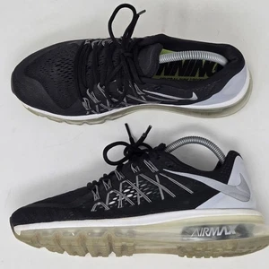 Nike Air Max 2014 Zapatos para Correr para Mujer Talla 9 Negro Tenis Comodidad 698903-001 - Imagen 1 de 11
