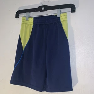 Champion Blue and Yellow Basketball Shorts Boy’s Size 8 Athliesure Workout  - Picture 1 of 5