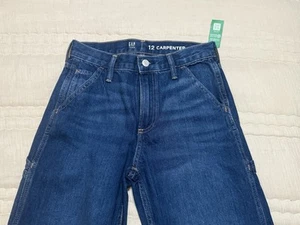 GAP Teen Jungen blau Carpenter Jeans Gr. 12 neu mit Etikett - Bild 1 von 4