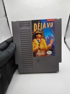 Deja Vu Nintendo NES Video Game Cartridge Japan Mystery Adventure 1985 - Picture 1 of 3