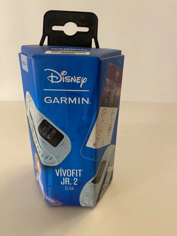 NIB Garmin VivoFit Jr2 Junior 2 Fitness Tracker Watch Disney Frozen Elsa - Image 1 of 4