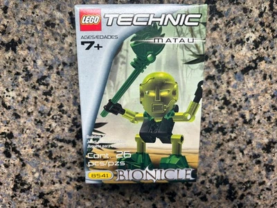 LEGO BIONICLE: Matau (8541) Nuevo Sellado de Fábrica Nuevo en Caja Como Nuevo Foto 1 de 3
