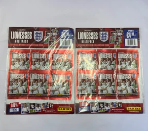 2 x England Lionesses Official Sticker Collection 2025 - Multipack - Bild 1 von 2