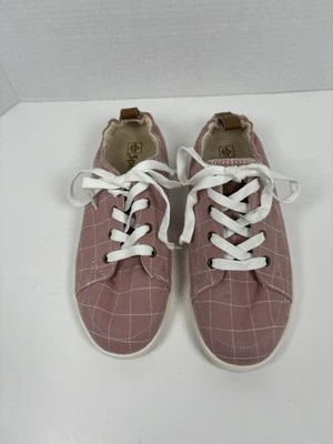 Zapatillas de lona Spenco para mujer 9 B sin cordones rosa ventana Foto 1 de 4
