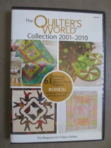 The Quilter's World Quilt Sewing Magazine Collection on DVD 2001-2010 - Picture 1 of 3