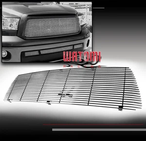 10-13 TOYOTA TUNDRA TRUCK FRONT UPPER MAIN ALUMINUM POLISHED BILLET GRILLE GRILL - Picture 1 of 4