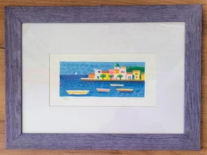 Mimmo Sciarrano  Serigrafia Marina 2 - Imagen 1 de 1