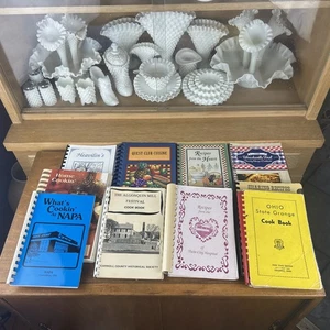 Lot of 10 Community / Church Cookbooks! Spiral Bound Local Regional Recipes - Picture 1 of 5