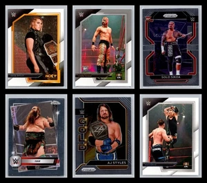 WWE - Wrestling Card Lot 6 Rhea Ripley AJ Styles Tiger Turan 2022 Panini - Bild 1 von 7