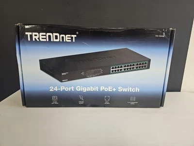 TRENDnet TPE-TG240G 24-Port Gigabit Poe+ Switch - 10/100/1000base-t - 2 Layer - Image 1 of 4