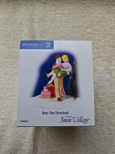 Department 56 Original Snow Village Over The Threshold  #799970 NIB Retired   WS - Picture 1 of 6