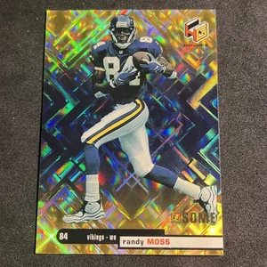 RANDY MOSS Gold AuSome 1999 Upper Deck Hologrfx Football AU31 Vikings - Bild 1 von 2