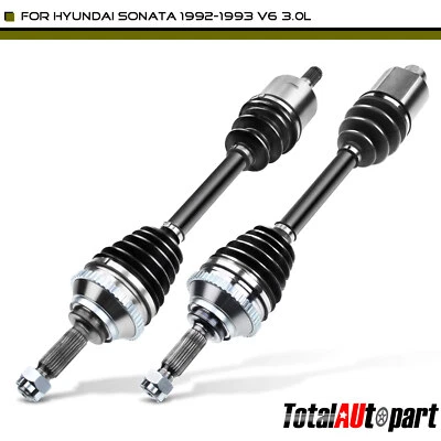 Nuevo conjunto de eje CV para Hyundai Sonata 1992-1993 V6 3,0 L delantero izquierdo y derecho Foto 1 de 4