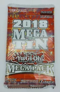 Yu-Gi-Oh! Mega Tin 2018 Mega Pack Booster Pack 1a Edición Inglés - Nuevo Sellado - Imagen 1 de 2