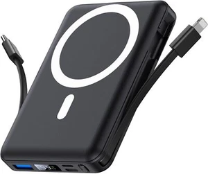 Yiisonger Magsafe Powerbank 10000 mAh 22,5 W Schnellladung LED-Anzeige (Grün) - Afbeelding 1 van 1